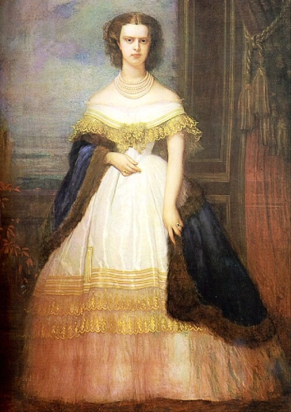 Ritratto di Maria Clotilde di Savoia da giovane